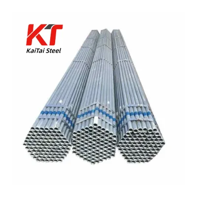 High Quality ASTM A106/A36/A53 Galvanized Seamless Steel Pipe ASTM A53 SCH40 Galvanized Round Pipe Hot-Dip Galvanized Tube