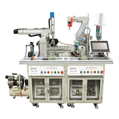 Durable Iron Metal Mechatronics Programmable Control System Practical Simulable Training Equipment Sanxiang Brand GZSX-815Q-2