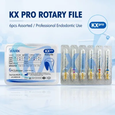 Factory Direct NiTi Alloy Endodontic Motor Rotary Files Endodontic Tools Canal Shaping Root canal Files for RCT Rotary Use
