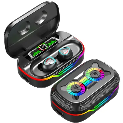 DX-09 Chinese Best Newest Selling Ideas Product 2024 RGB Light Sport Audifonos TWS Earbuds Wireless Gaming Earphone Headsets