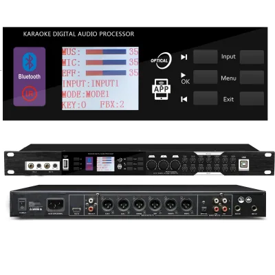 Digital Effects Processor KX180 Microphone Sound Controller System KX200 KX500 Equipment Effector With Software to Laptop IOS