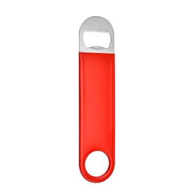 Promotional Blank Bar Blade Blank Brushed Metal Stainless Steel Beer Bottle Opener