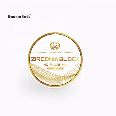 4D Plus Multilayer Preshaded Zirconia Blocks Ultra Translucency Zirconia Block