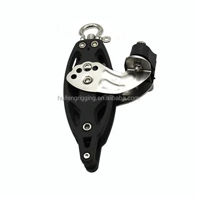 Huifeng Heavy Duty Sail OEM Nylon Block Marine Boat Yacht Customized Hardware Nylon Plastic Boat Pully Block