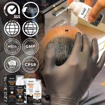 New Fashion Deep Scalp Dye Hair Concealer Cream Instantly Root Cover up Black Brown Hair Root Touch up for Hair Root Concealer