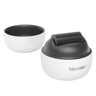 Good Quality Derma Stamp Microneedling Face Roller Massager Face Beard Hair Growth Bio Roller G4