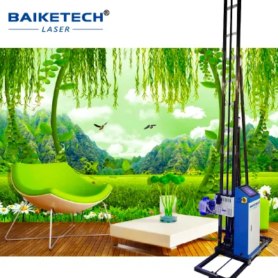 Intelligent 5D UV Vertical Wall Printer for Indoor and Outdoor Wall Decoration Printing