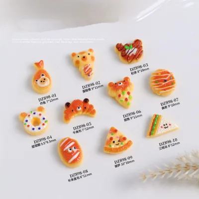 New Cartoon Cute Vitality Series 3D Adhesive Waterproof Nail Sticker