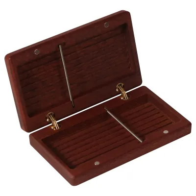 Erliao Good Quality Wooden Slim Cigarette Case Wood Smoking Accessories Luxury 20PCS Cigarette Storage Box