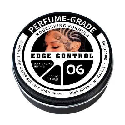 Wholesale Strong Hold Edge Control Gel Long Lasting Anti Frizz Hair Styling Edge Control for Natural Black Hair