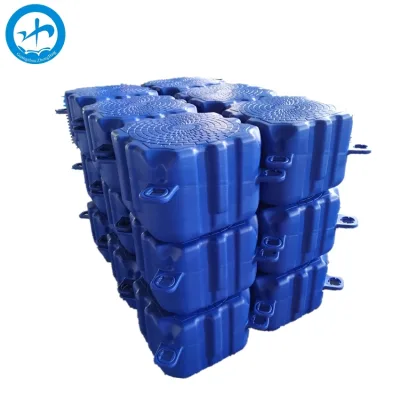 USA Standard Floating HDPE Pontoon Cubes Platform 500x500x400mm 360kg/m 15 Years Luxury Speed Sport for Water Skiing