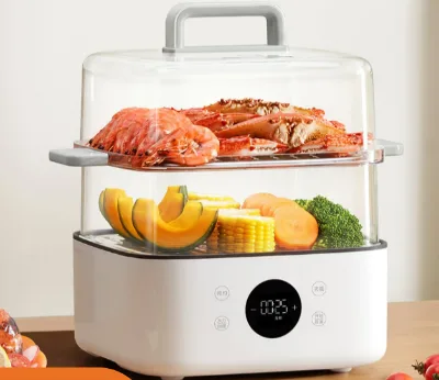 MES02 Mijia Multifunctional Steamer N1 13L, APP Control, Digital Display, Stainless Steel, Non-Stick Inner, 1500W, China Plug