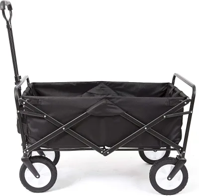 Adjustable Heavy Duty Collapsible Folding Utility Car Wagon Outdoor Camping Cart Beach Picnic Foldable Camping Pull Wagon