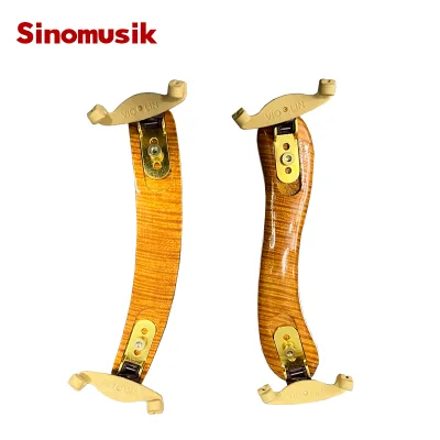 Sinomusik  Violin  ABS Flame Maple Skin Shoulder Rest Violin Accessory for Sale