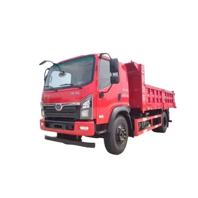 High Quality 1-10 Ton Commercial Diesel Engine Cargo Truck New 4x2 Van Engineering Site Loading Features Direct Manufacturer