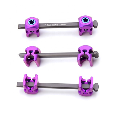 Orthopedic Surgery Spinal Orthopedic Implants Spinal Crosslink  Spinal Pedicle Screw Ergonomic