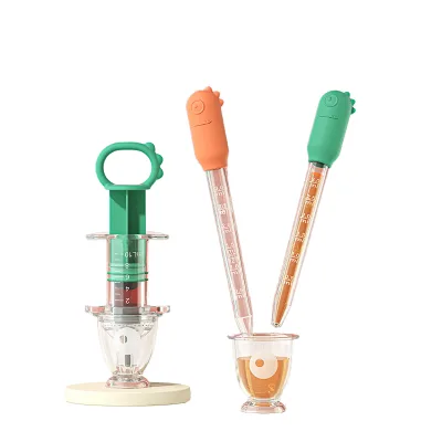 OEM ODM Baby Medicine Dispenser With Oral Syringe Pediatricians Tested Feeder Baby Oral Medicine Feeder With Pacifier Head