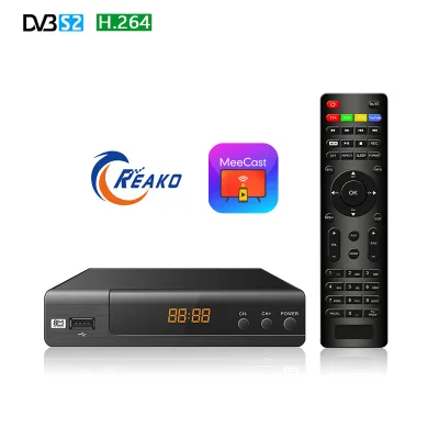 DVB-S2 Mini Satellite Receiver with WiFi IP TV Digital Tuner HD 12 Months Warranty Arabic TV Box