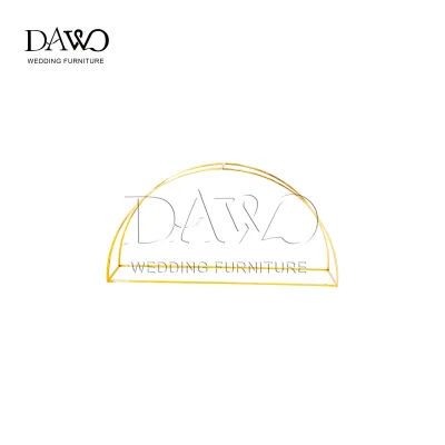 Luxury Stainless Steel Outdoor Wedding Arch Backdrop Stand with Durable Design for Wedding Stage Centerpiece Decorations