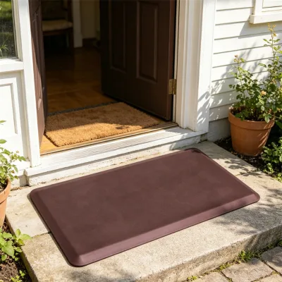 Commercial PU Anti-Fatigue Floor Mat Durable Kitchen Rug Non-Slip Waterproof Ergonomic Standing Mat for Restaurant & Home Use