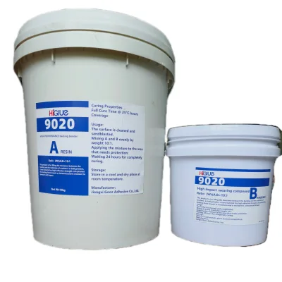 Nordbak Backing Compound Rock Crusher Liners Epoxy Resin Wearing Compound Cone Crusher Protective Coating for Mineral Crushers