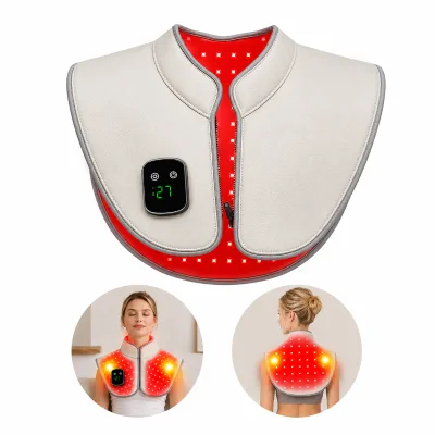 Large Wirelessless Red Light Therapy for Neck and Shoulders 660nm 850nm Near Infrared Therapy Upper Back Custom Factory