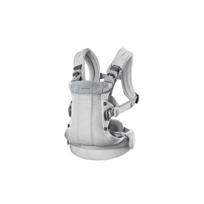 Babybjorn Silver Gray Multi-Function All-Match Strap Comfortable Newborn Baby Carrier with Logo Plastic Frame