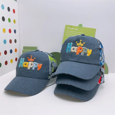 High Quality 100% Cotton Soft Baseball Cap Wholesale Embroidery Custom Blank Baby Hat