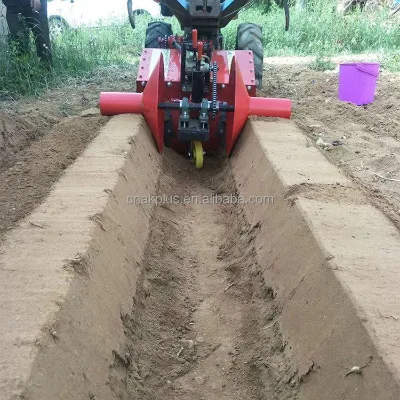 Farm Rotary Cultivator Fertilizing Machine Agricultural Plastic Film Mulching ridge Forming Machine