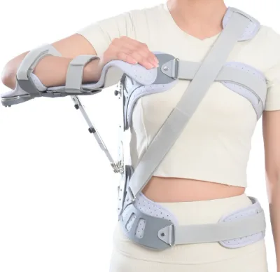 Adult Adjustable Humeral Shoulder Abduction Brace with High-quality Fabric Shoulder-joint Training and Mobility Support Device