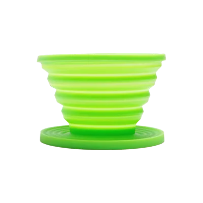 1PCS Foldable Silicone Coffee Dripper Coffee Filter Maker Reusable Dripper for Hiking Camping Home Office