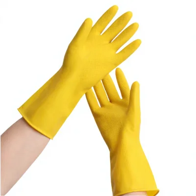 Customized 60g Latex Household Gloves Thin and Lightweight Kitchen Cleaning Gloves for Fall Summer Spring