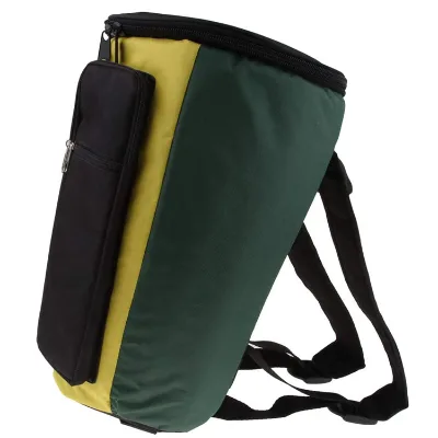 China Supplier Padded Back Pack Style Drum Case Shoulder Strap Bag Djembe