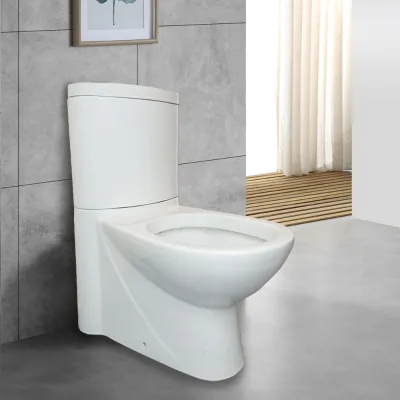 Soft Close White Australian standard Elongated Cheap Two Piece Toilet