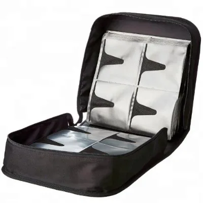 High Quality Nylon cd Wallet Dvd case cd Bags and Cases With 128 Capacity