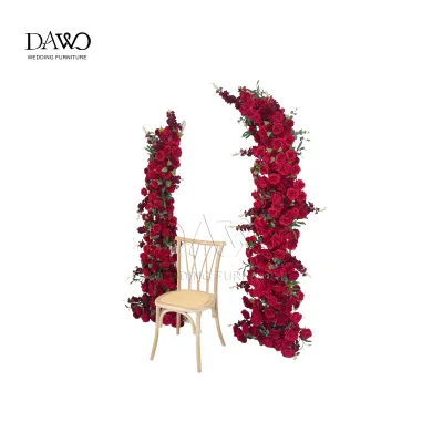 Vintage Bentwood Rattan Side Chair for Wedding Hotel Decoration