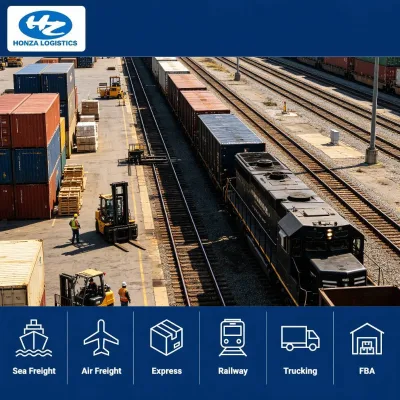 China Export Commercial Shipment Railroad Freight to Slovenia Express Trucking Door Delivery Shipping Agent Maribor Cargo Agent