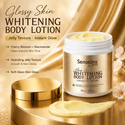 Whitening Body Lotion Manufacturer Wholesale OEM 500ml Private Label Organic Nicotinamide Skin Whitening Body Lotion for Women
