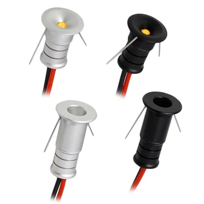 0.5W Super Mini LED Spotlights Cutout 8.5mm Recessed LED Downlight Spot for Jewelry Cabinet Lamp Concert Spotlight