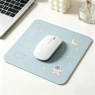 Skid Proof Wholesale Mousepad Durable Custom PVC Mousepad Computer Mat for Coding Station