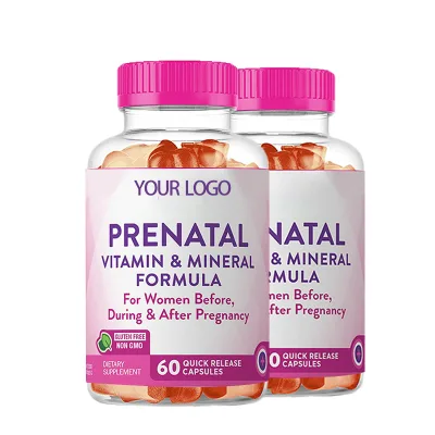 Private Label OEM ODM Balance Assisted Ovulation Organic Fertility Fertility Women Prenatal Vitamin Gummies