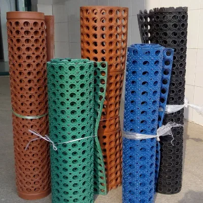 Industrial Anti-Slip Oil-Proof Rubber Floor Mat - Safe Walk Comfort Drainage Mat