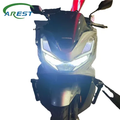 A brand-new Douyin bestseller modification part suitable for Honda PCX160 stainless steel guard bar aluminum alloy pedal set