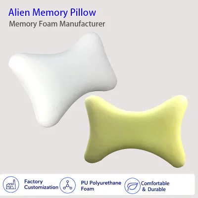 Car headrest with lumbar cushion filled with polyurethane foam memory cotton to relieve fatigue, Car headrest core neck pillow