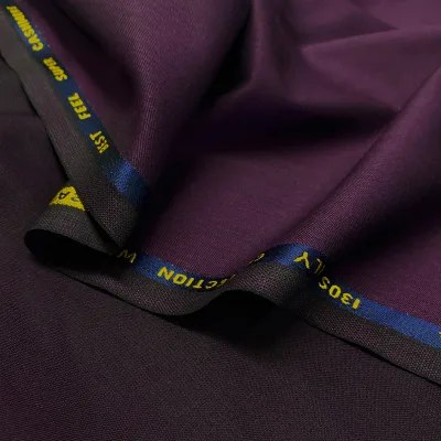 English Selvedge Worsted Twill Spandex Coat blazer Pure Wool Fabric for Mens Suits