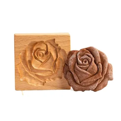 Carved Wooden Kitchen Cookie Cutter Mold Gingerbread Stamp Mold Pryanik Lebkuchen Tirggel Marzipan Springerle Russian Cooking