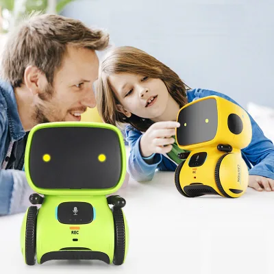 Education Multi-function Touch Sensitive Voice Action Robot Smart Intelligent Interaction Electronic Toys Robot