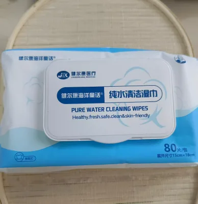Eco-friendly Wholesale Wet Wipes Baby Wipes Feminine Wipes Makeup Remover Wipes Cleansing Wipes Water Wipes for Family