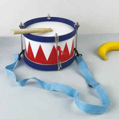 Adjustable Waist Drum 8-inch Small Drum Kindergarten Performance Props Indian Drummer's Carrying Drum Orff Percussion Instrument