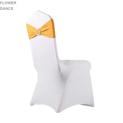 Wholesale Cheap Stretch Spandex Chair Bow Chair Sashes for Wedding Banquet